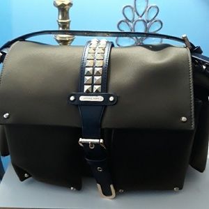 Olive green Michael Kors crossbody bag